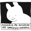 blackcatofmisery: "Suddenly, my motivation has completely vanished." (Default)