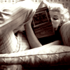 paynesgrey: Marilyn Monroe and her books (stdisc-michael)