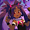 flamingstumpy: Iris from Pokémon Masters in her Naganadel Sync Pair outfit. She has her hands clenched in dragon claws & is smiling confidentally. (Default)