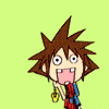 keychained: (scary face)
