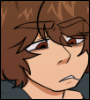 vividsapphire: A man with brown hair and pale skin smoking a cigarette. (Default)