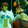sarajayechan: Female Eshmel and Hong Hua inside a mysterious location ([FEFW] Eshmel/Hong Hua)