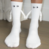 handsocks: a pair of white socks with little hands attached (Default)