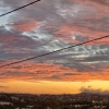 mostlycrunchy: sunset with clouds lit from underneath (sunset)