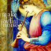 tree_and_leaf: Burne-Jones angel playing trumpet, caption "Make a joyful noise." (Make a joyful noise)
