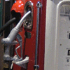 toxicspiderman: A photo of an old-fashioned gas pump. (gas pump)