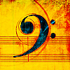 kabal42: An F-clef from an illuminated manuscript (Music - F clef illuminated)