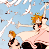 ritornello: ((trc) syaoran/sakura ;; hands in the air)