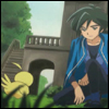 fairytaleknight: Fakir and a yellow duck, at the bank of a river (secretly likes ducks)
