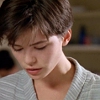 tofightinjustice: Kate Beckinsale, with short hair, looking downward. (Bad memories)