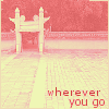 rhyme: (there you are)