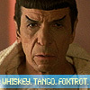 amberleewriter: Spock doesn't understand your logic (Whiskey Tango Foxtrot)