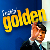 automaticdoor: Photo of Rob Blagojevich and the text "fucking golden" (fucking golden)