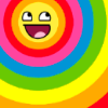 tamarindball: rainbow happy face (food + me = &hearts;)