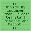 vofpracticality: Discworld "Divide by cucumber error. Please reinstall universe and reboot" (reboot)