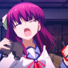 magentarific: Yuri yelling like a spazzoid. (♛ to go)