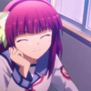 magentarific: Yuri making the n_n face of evil intent. (♛ they love to)