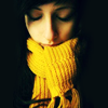 delight: (sunshine scarf)