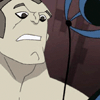 someonetoscold: an uncomfortable and surprised looking shirtless Flint (bit uncomfortable doc)