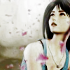 quinara: Rinoa from FFVIII watching petals fly. (Rinoa petals)