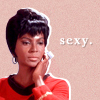 fenellaevangela: Nichols as Uhura. text: sexy. (TOS)
