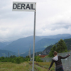 sqbr: A sign saying derail (derail)