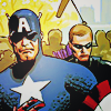 trickshot: [art↺daniel acuña] (+steve) (⇀ hides behind cap to look cool)