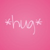 mmouse15: *hug* written on pink background (Hugs)