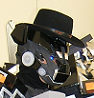 mmouse15: photo of cosplay movie Ironhide wearing black cowboy hat (Ironhide cowboy hat)