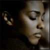 copracat: Marth Jones with her eyes closed (martha - peace)
