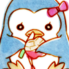 snowtears: hunkwonder/cakebatter › dw (penguin: apples)