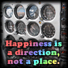 dichroic: (happiness is a direction)