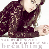 shadowcat: ([Character] Savannah Keep Me Breathing)