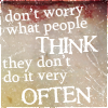vae: (gen: people don't think)