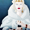 prodigy: Jadis the White Witch from "Horrors of Literature," illustrated by M.S. Corley. (queen of ice and snow)