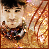 pensnest: JC looking cheeky and surrounded by shinies (JC sparkles happily)