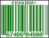 kickair8p: Beep!  Blee-de-beep! (Green Barcode Solid)