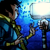 omens: (loki touch my hammer loki)