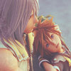 runbysmiles: (looking up at you [Riku|think])