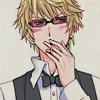 shizuo_heiwajima: (Moe // Blush while smoking)