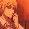 shizuo_heiwajima: (Glance while holding cig)