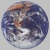 redbird: the famous Apollo photo of Earth from space, with clouds (home sweet home)