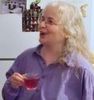 redbird: closeup of me drinking tea, in a friend's kitchen (Default)