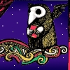 onewhitecrow: bird-masked or bird-headed thing with book (birdthing)