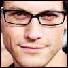 lannamichaels: close up on the face of Ioan Gruffudd wearing glasses. (ioan glasses, nerd glasses)