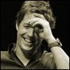 lannamichaels: Hugh Grant touches his forehead and laughs. (hugh, hugh is amused, laughing)