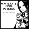 piratequeen: From the manga One Piece, Boa Hancock "Now quickly, inside my robes..." (Pervy Hancock?)