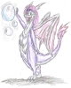 taldragon: purple dragon with bubbles (Default)