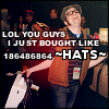 drunkoffthestars: (FOB - patrick bought HATS)