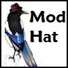 sistermagpie: Magpie in a trilby (Mod Hat)